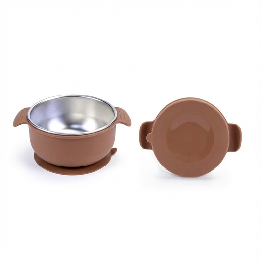 PRE ORDER! Stainless Steel Bowl Set of 2 (Mocha Mousse & Sage Green)