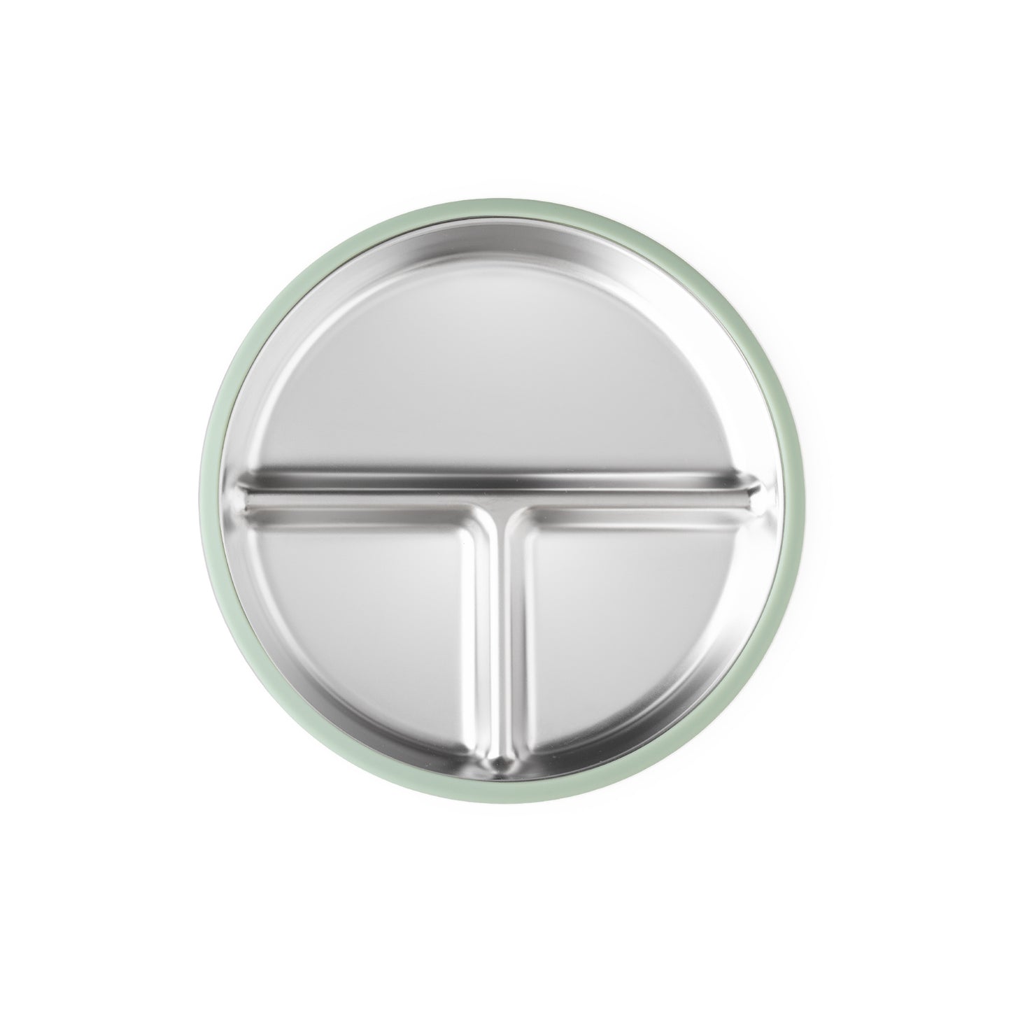 PRE ORDER ! Stainless Steel Plate Set of 2 (Mocha Mousse & Sage Green)