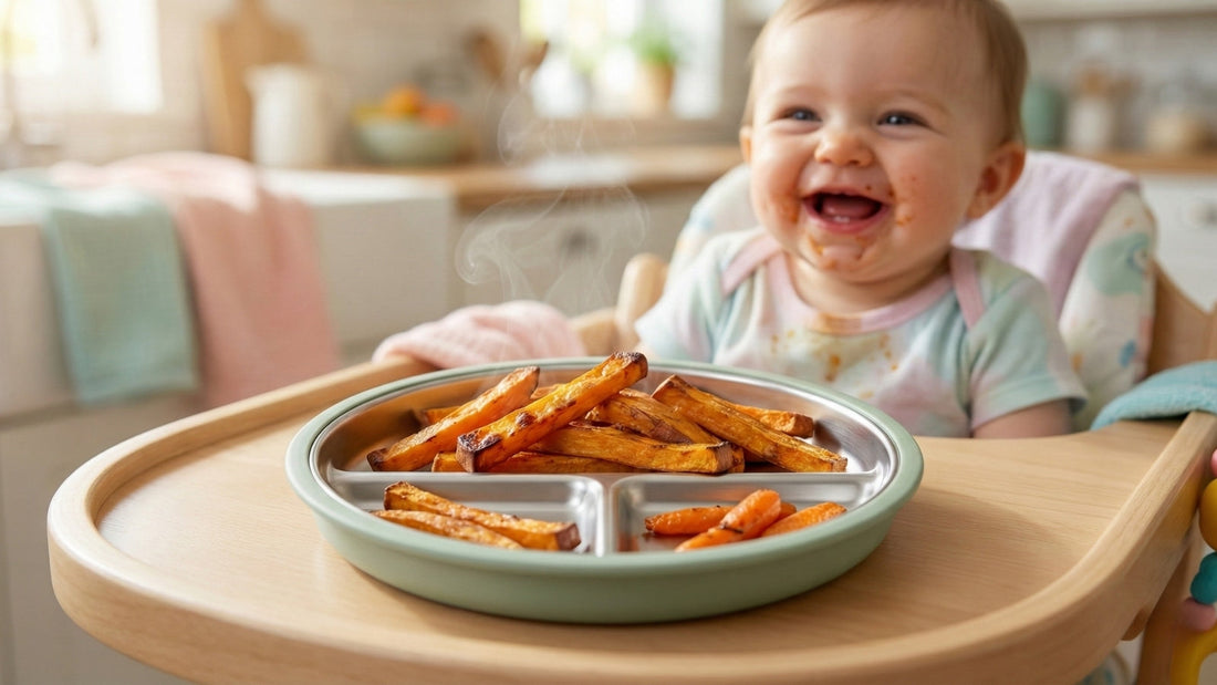 How to Serve Sweet Potato to Your Baby (BLW Friendly)