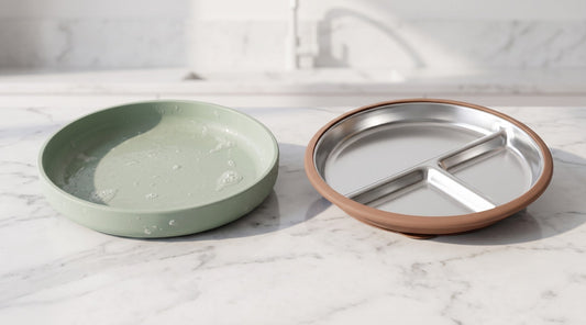 Stainless Steel vs Silicone Baby Plates: Which Is Safer for Your Child?