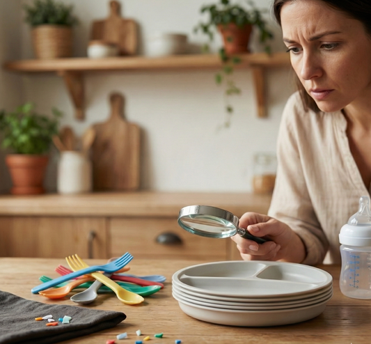 The Microplastic Problem: Why Smart Parents Are Switching to Stainless Steel Baby Plates?