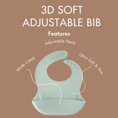 PRE ORDER! Stainless Steel Baby Feeding Set 18+ Months- Sage Green