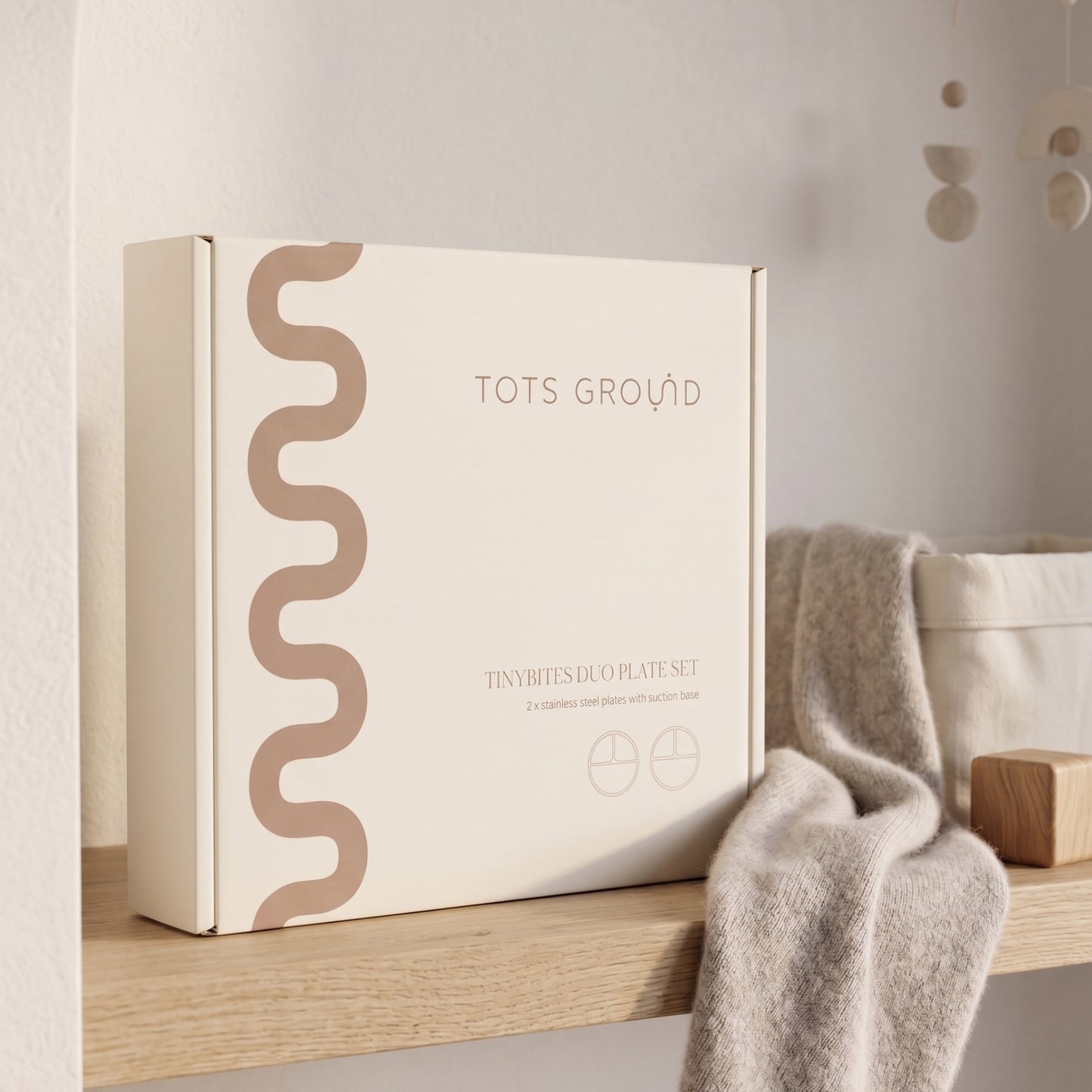 Stainless Steel Plate Set of 2 (Butter Yellow & Baby Blue)