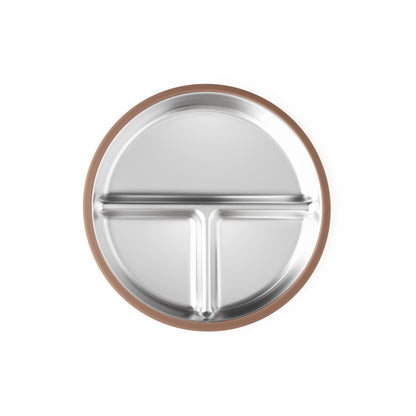 PRE ORDER ! Stainless Steel Plate Set of 2 (Mocha Mousse & Sage Green)