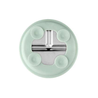 PRE ORDER ! Stainless Steel Plate Set of 2 (Mocha Mousse & Sage Green)
