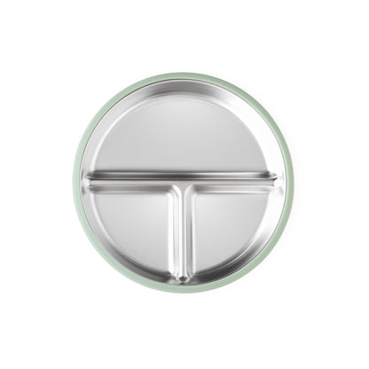 PRE ORDER ! Stainless Steel Plate Set of 2 (Mocha Mousse & Sage Green)